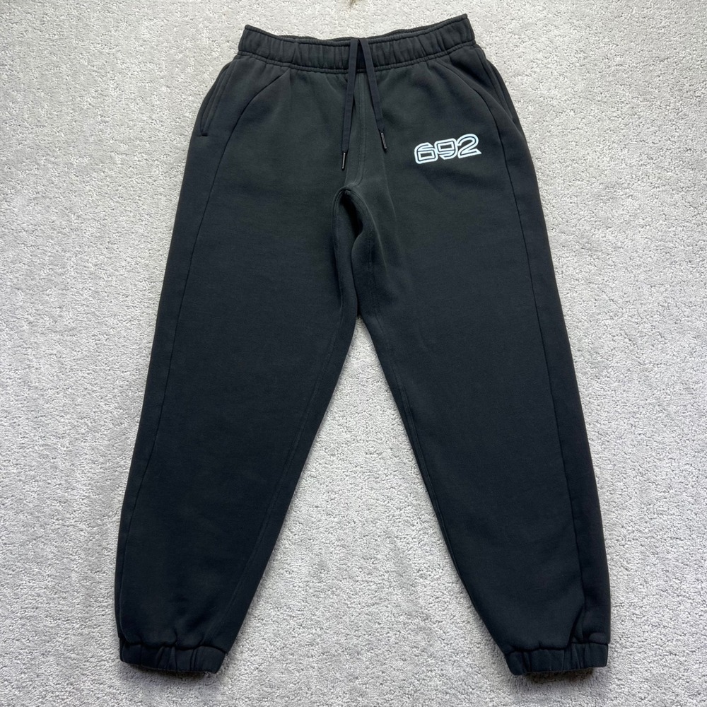 Lululemon Scuba Oversized Jogger Womens S Black Faded Midโ Sweatpants LW5HJHS